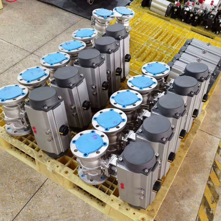 氣動球閥半成品 氣動球閥半成品