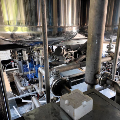 氣動切斷閥-物料容器應用現場 氣動切斷閥-物料容器應用現場